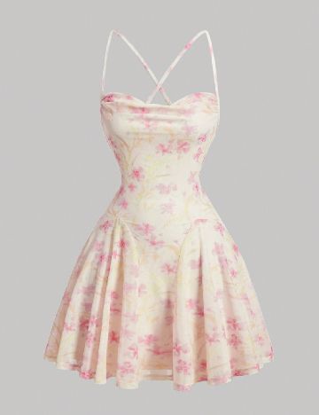 Rochie scurta SHEIN, floral