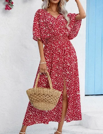 Rochie lunga SHEIN, rosu