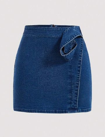 Fusta SHEIN, albastru