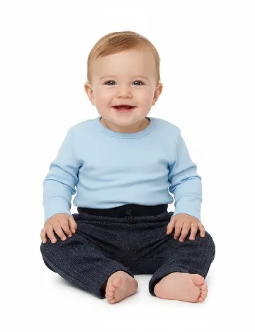 Pantaloni Zara, bleumarin