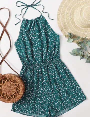 Salopeta SHEIN CURVE, verde