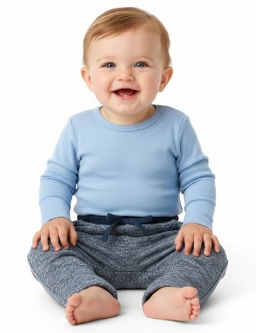 Pantaloni Zara, albastru