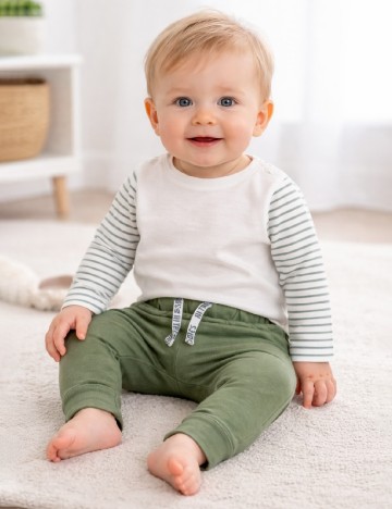 Pantaloni Zara, verde