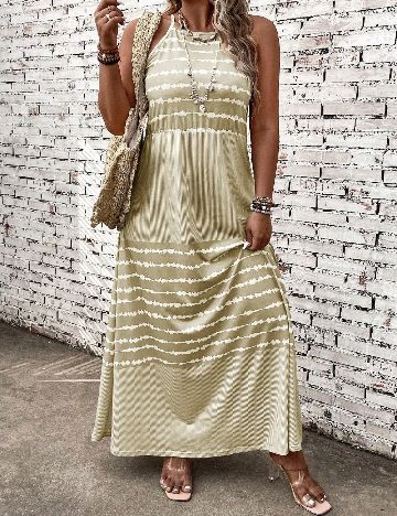 Rochie lunga SHEIN CURVE, bej