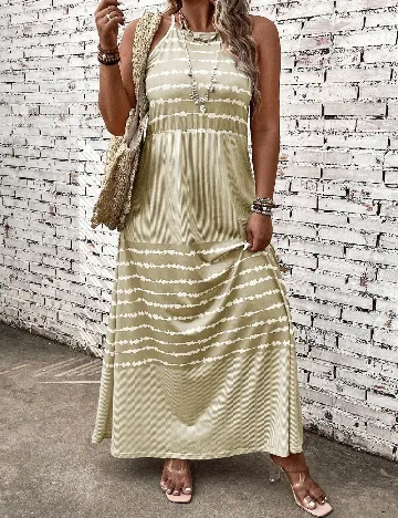 Rochie lunga SHEIN CURVE, bej