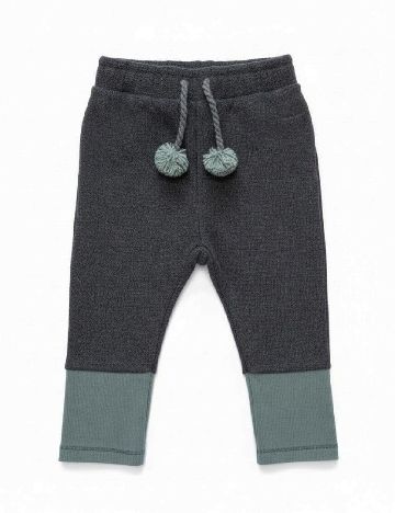 Pantaloni Zara, gri inchis