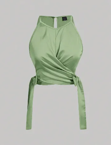 Top SHEIN, verde