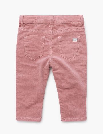 Pantaloni Zara, roz pudra