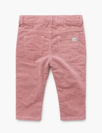 Pantaloni Zara, roz pudra