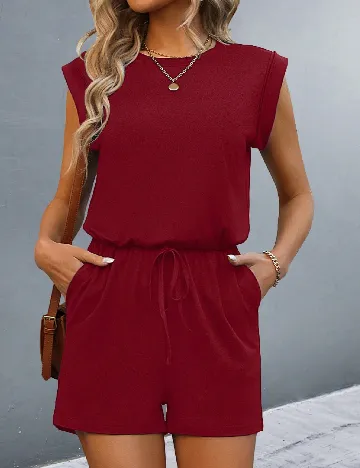 Salopeta SHEIN, rosu