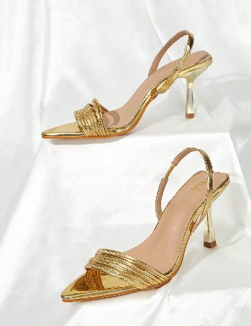Sandale SHEIN, auriu