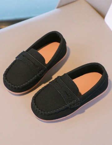 Mocasini Shein Kids, negru