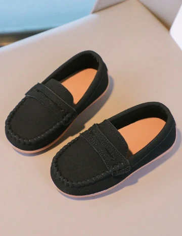 Mocasini Shein Kids, negru