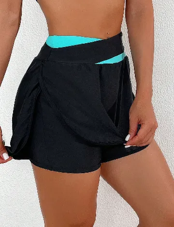 Pantaloni scurti SHEIN, negru