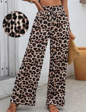 Pantaloni SHEIN, animal print