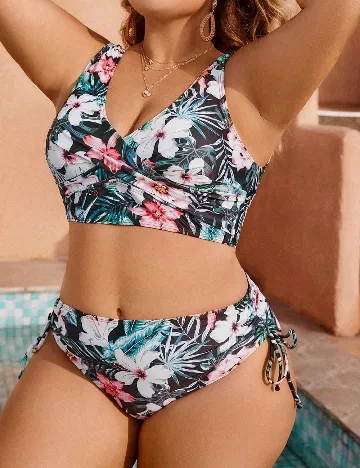 Costum de baie SHEIN CURVE, mix culori