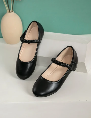 Pantofi Shein Kids, negru