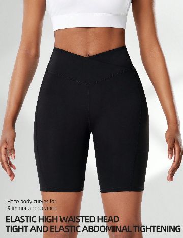 Set Pantaloni scurti 2 bucati SHEIN, negru