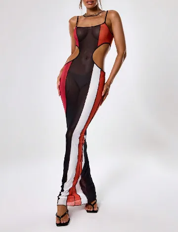 Rochie de plaja Musera, mix culori