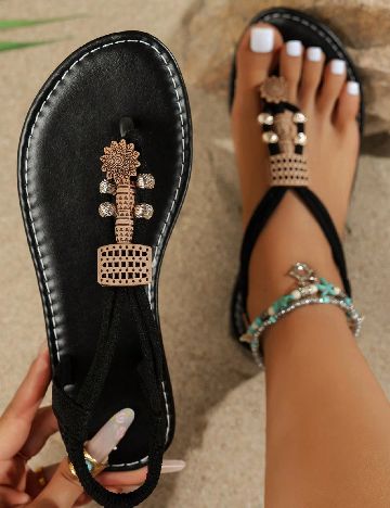 Sandale SHEIN, negru