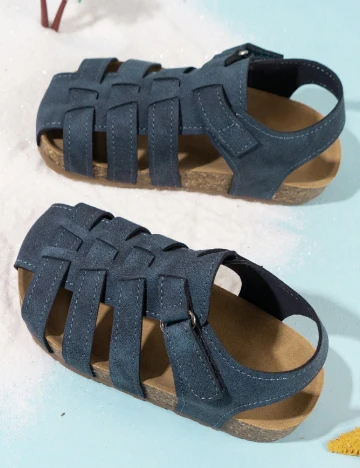 Sandale Shein Kids, bleumarin