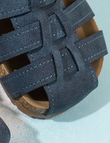 Sandale Shein Kids, bleumarin