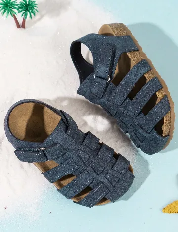 Sandale Shein Kids, bleumarin