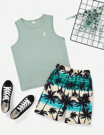 Compleu Shein Kids, mix culori