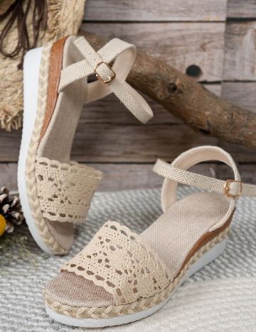 Sandale SHEIN, crem