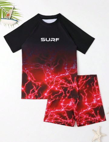 Compleu De Plaja Shein Kids, mix culori