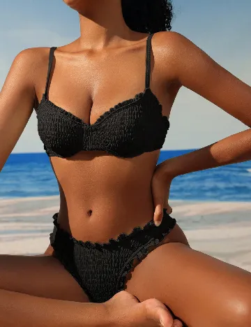 Costum de baie SHEIN, negru