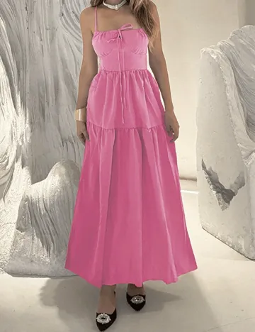 Rochie lunga SHEIN, roz