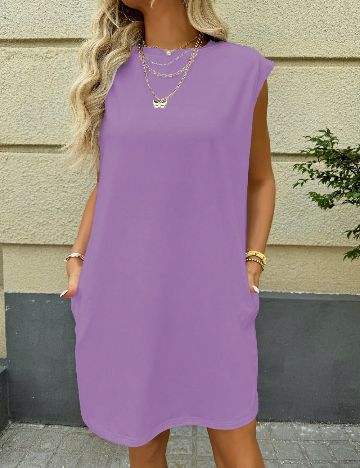 Rochie scurta SHEIN, mov