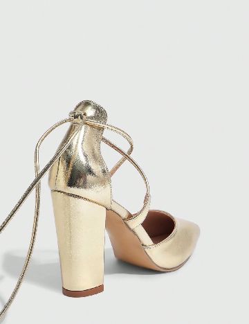 Pantofi SHEIN, auriu