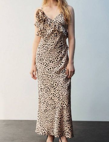 Rochie lunga SHEIN, crem