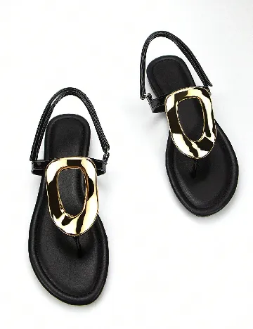 Sandale SHEIN, negru