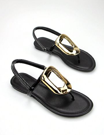 Sandale SHEIN, negru