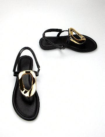 Sandale SHEIN, negru