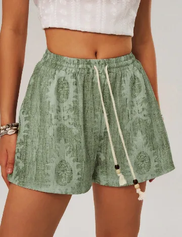 Pantaloni scurti SHEIN, verde