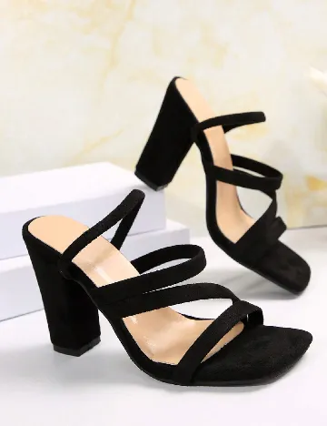 Sandale SHEIN, negru