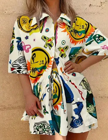 Compleu SHEIN, mix culori