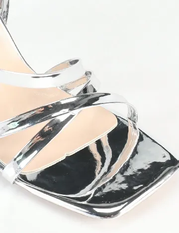 Sandale SHEIN, argintiu