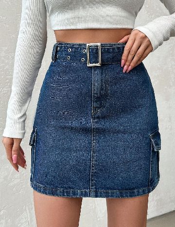 Fusta SHEIN, bleumarin