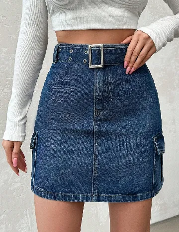 Fusta SHEIN, bleumarin