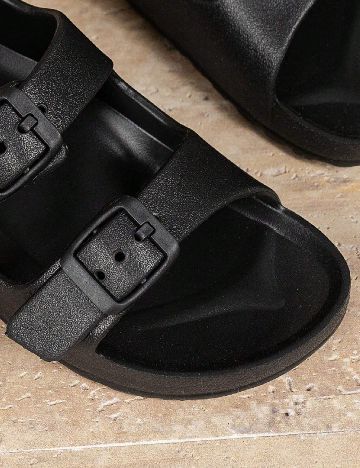 Sandale Shein Kids, negru