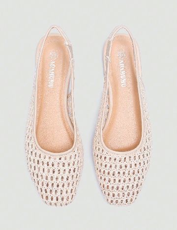 Balerini SHEIN, crem