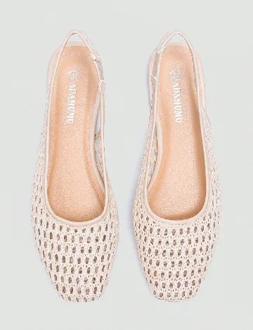 Balerini SHEIN, crem