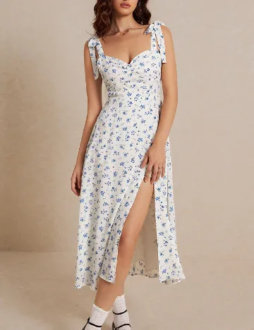 Rochie medie SHEIN, alb