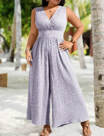 Salopeta SHEIN CURVE, lila