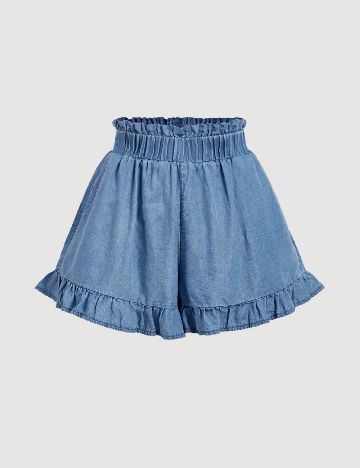 Pantaloni scurti SHEIN, albastru